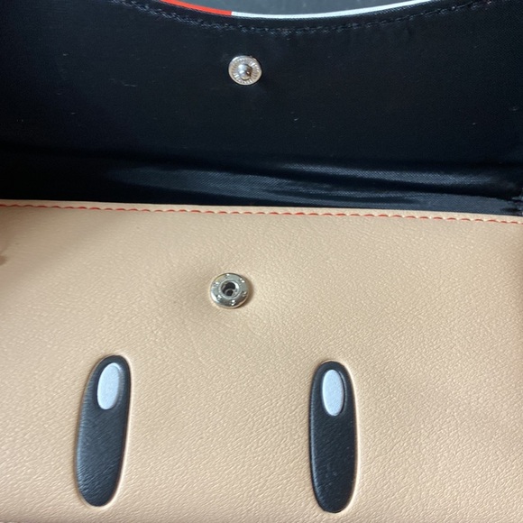 NEW Super Mario Toad Bifold Rectangle Leather Wallet Red White - Picture 3 of 6